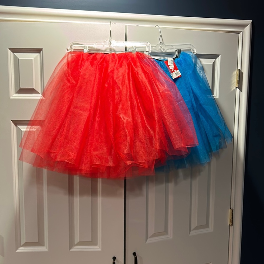 Red and Blue TuTu - selling both together